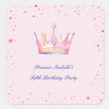 プリンセス クラウン パステル ピンク 女の子 誕生日