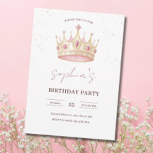 プリンセス クラウン 誕生日パーティー