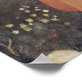 プリンセス、サファヴィッド王朝の庭に座っている ポスター (角)