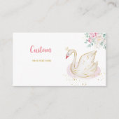 プリンセス スワン オーダーメイド エンクロージャーカード (正面)