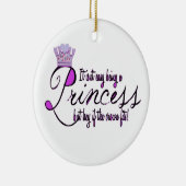 プリンセス セラミックオーナメント (右)
