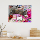 プリンセス・タトゥス・キャットとDiva帽子のジレンマ ポスター (キッチン)