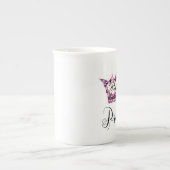 "プリンセス"ティアラデザイン ボーンチャイナマグカップ (正面)