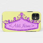 プリンセス ティアラ クラウン カスタム 名前 iPhone ケース Case-Mate iPhoneケース (裏面(横))