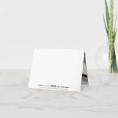 プリンセス ティアラ 感謝カード（ローズ） サンキューカード (裏面)