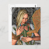 プリンセス&ドラゴン ポストカード (正面/裏面)