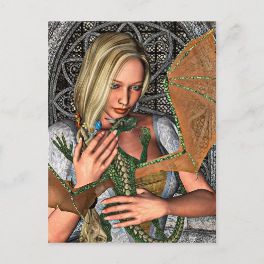 プリンセス&ドラゴン ポストカード (正面)