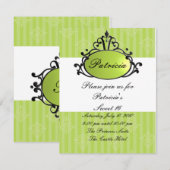 プリンセス ネーム フィリグリー 招待状 (正面/裏面)