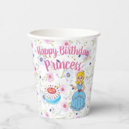 プリンセス　ハッピーバースデー　ペーパカップ 紙コップ