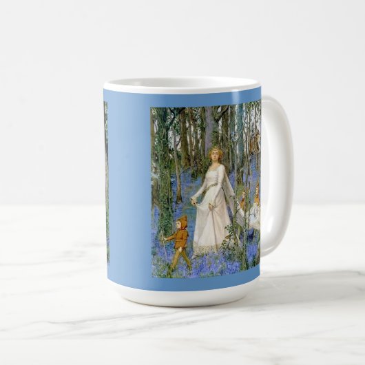 プリンセス&ハフリングスファインアートマグ コーヒーマグカップ (正面右)