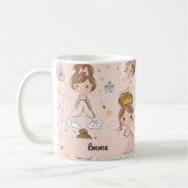 プリンセス&ハートソフトパステルズキッズ コーヒーマグカップ (左)