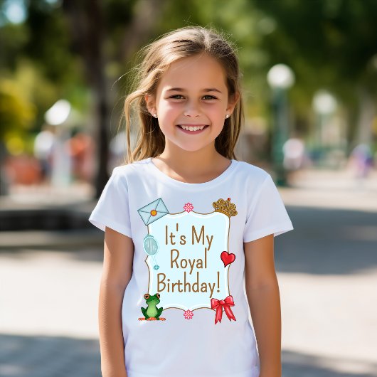 プリンセス バースデーTシャツ Tシャツ