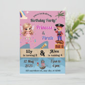 プリンセス&パイレーツ招待状 シーズンカード (スタンド正面)