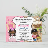 プリンセス&パイレーツ ダークスキン エスニック ご案内 招待状 (スタンド正面)