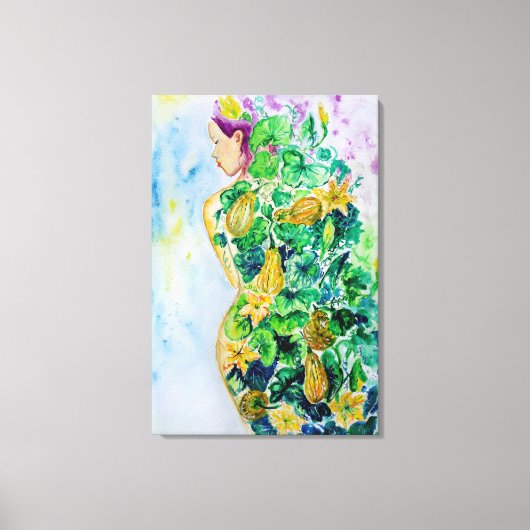 プリンセス・パンプキンの絵画 キャンバス - 絵画 (正面)