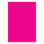 プリンセス（ピンク） テーブルナンバー (裏面)