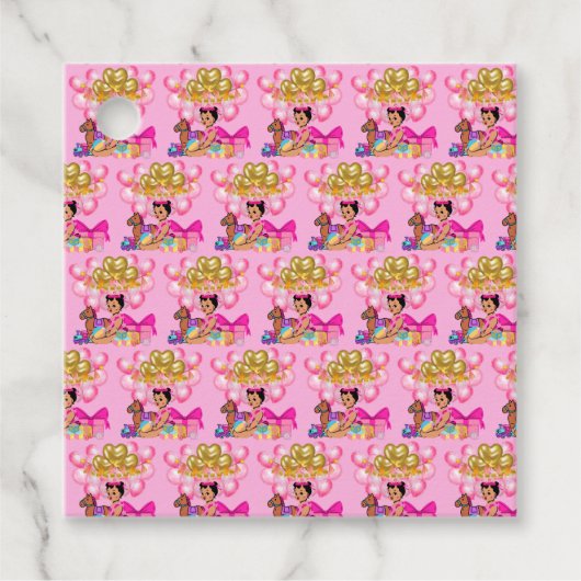 プリンセス（ピンク） フェイバータグ (正面)