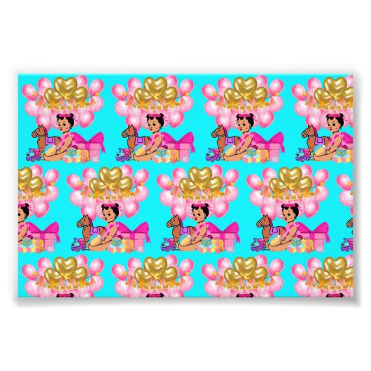 プリンセス（ピンク） フォトプリント            (正面)