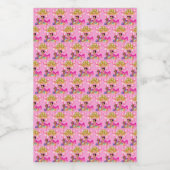 プリンセス（ピンク） フードラベル (シングルラベル)