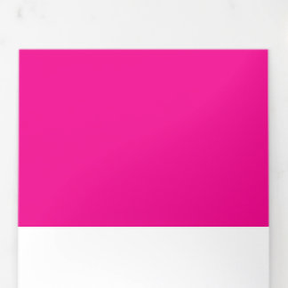 プリンセス（ピンク） 三つ折りカード