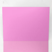 プリンセス（ピンク） 三つ折りカード (内部最初)