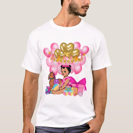 プリンセス(ピンク) Tシャツ (正面)
