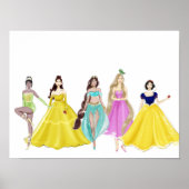 プリンセス, ファッションスケッチ, ポスター (正面)