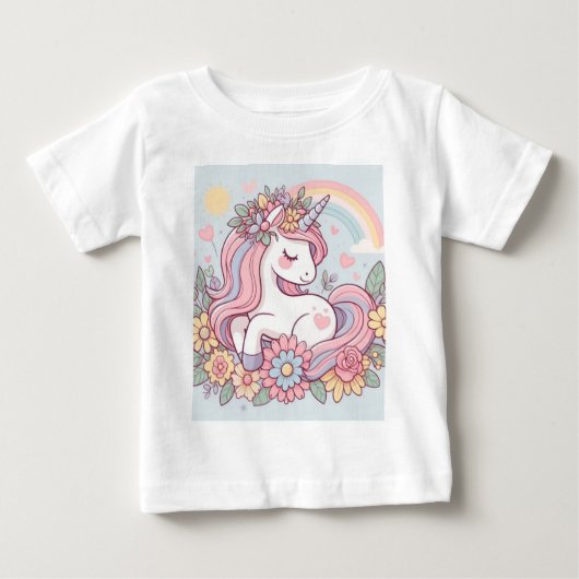 プリンセス・ブロッサム ベビーTシャツ (正面)