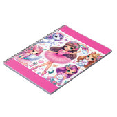 プリンセス&ペットノート ノートブック (左側)