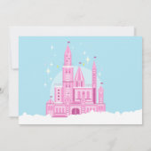 プリンセス ボール 誕生日パーティー 感謝カード (裏面)