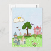 プリンセス ポストカード (正面/裏面)