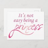 プリンセス ポストカード (正面/裏面)