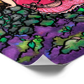 プリンセス&ユニコーンファンタジーアートポスターハンナリン ポスター (角)