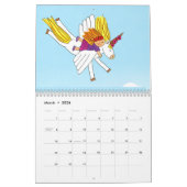 プリンセス&ユニコーン2025カレンダー カレンダー (3月 2026)