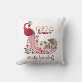 プリンセス（名前）ピーコックStruts彼女の物 – シャワー クッション