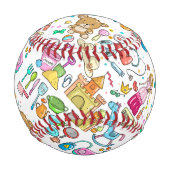 プリンセス、城および付属品 野球ボール (裏面)