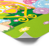 プリンセス!城壁パーソナライズされた装飾ポスター ポスター (角)