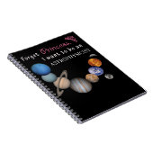 プリンセス-天体物理学者--を忘れて下さい ノートブック (右側)