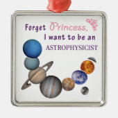 プリンセス-天体物理学者--を忘れて下さい メタルオーナメント (正面)
