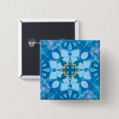 プリンセス 缶バッジ (正面&裏面)