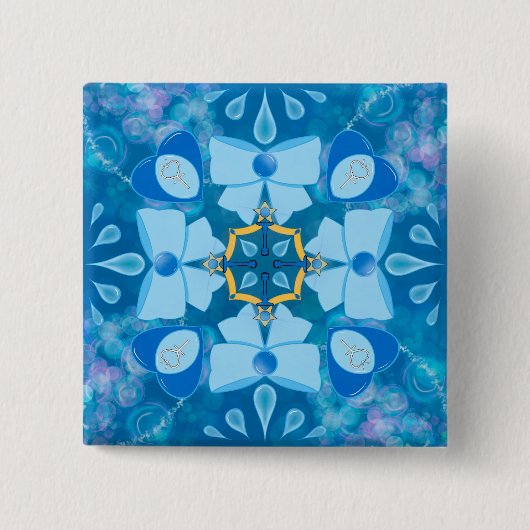 プリンセス 缶バッジ (正面)