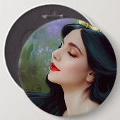 プリンセス 缶バッジ (正面&裏面)