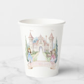 プリンセス、騎士&ドラゴンズ妖精誕生日 紙コップ (正面)