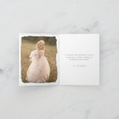 プリンセス、騎士&ドラゴンズ童話 サンキューカード (内部)