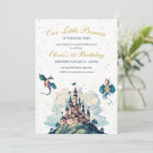 プリンセス 1歳 誕生日 招待状, プリンセス パーティー (スタンド正面)