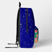 プリンセス「Art by Kids」 プリントバックパック (左)