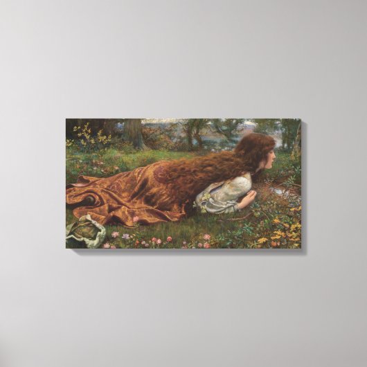 プリンセス（E.R.ヒューズ著） キャンバスプリント (正面)