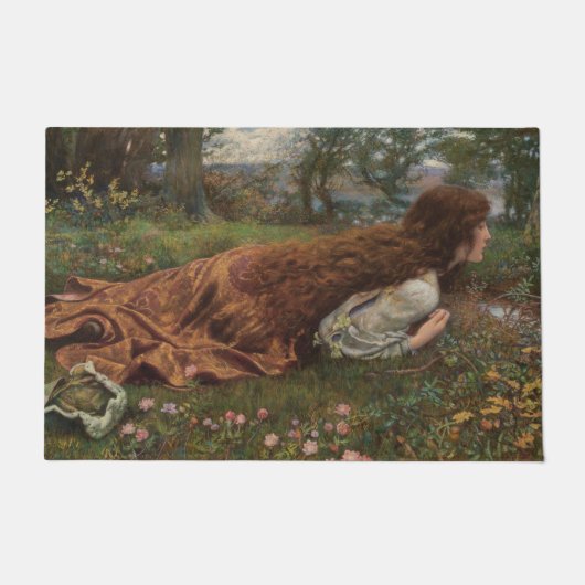 プリンセス（E.R.ヒューズ著） ドアマット (正面)