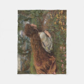 プリンセス（E.R.ヒューズ著） フリースブランケット (正面)