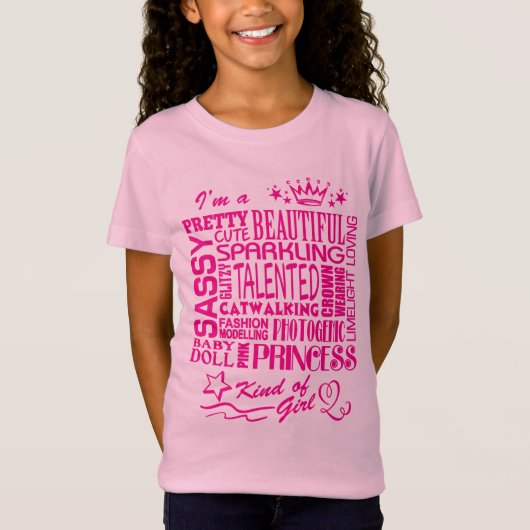 プリンセス- Kind of Girl Tシャツ (正面)